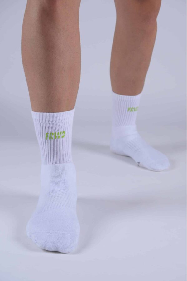 FRWD Socks – White and Green - Image 2